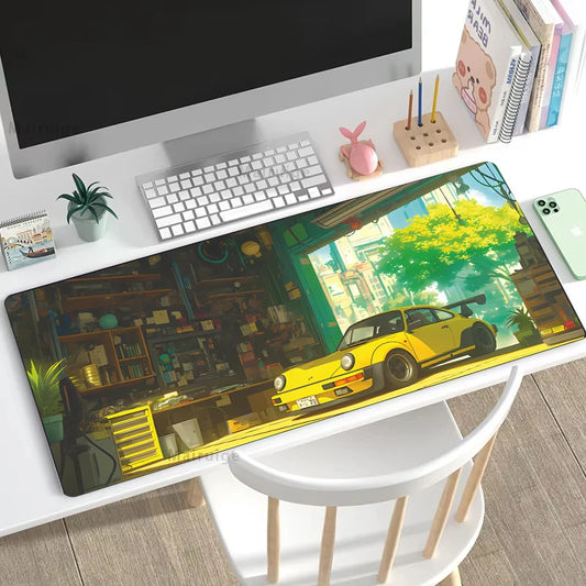 930 Amarillo - Tapete Escritorio Alta Calidad