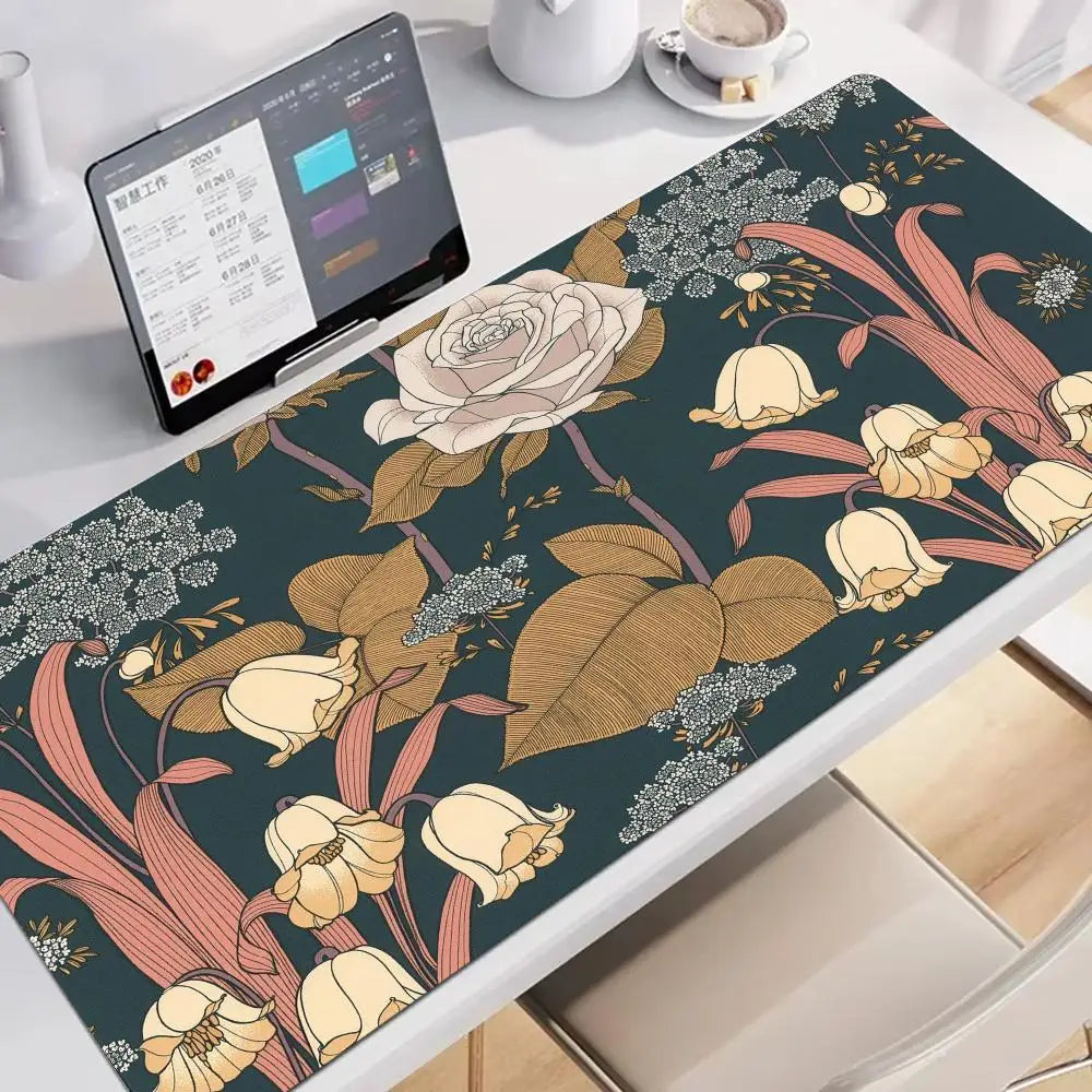 Flores - Tapete Escritorio Alta Calidad