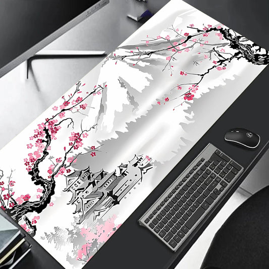 Flor de Sakura - Tapete Escritorio Alta Calidad