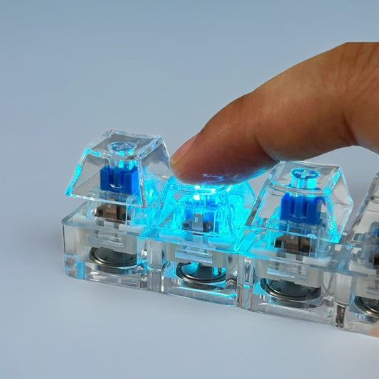 Llavero Antiestrés 4 Teclas con luz LED